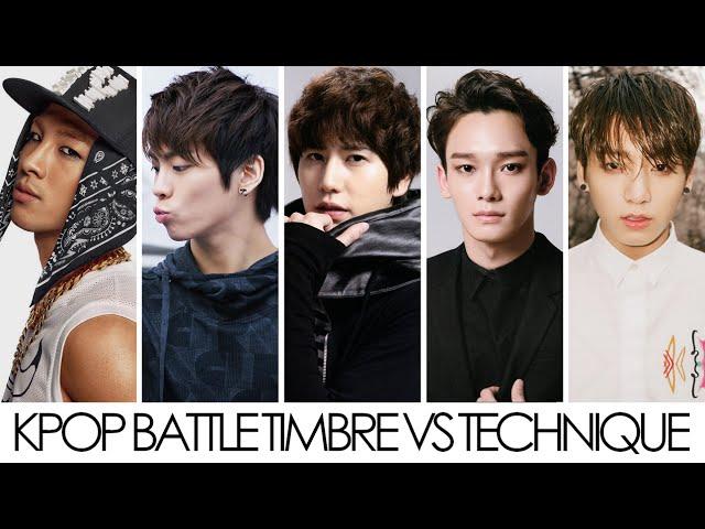 Kpop Battle Timbre VS Technique (Male)