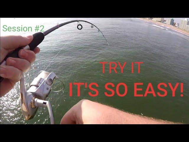 VA BEACH FISHING PIER | Day two | Bottom rig explained!