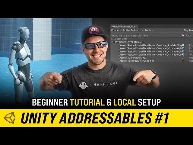 How To Use Unity Addressables For Beginners Part 1 (Setup & Loading Assets)