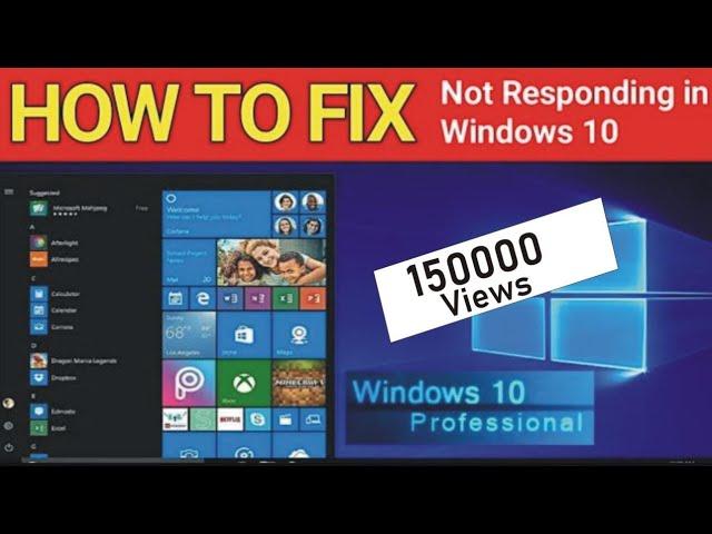 How To Fix Not Responding Program in Window 10 [Solved] Windows 10 Not Responding | top1u