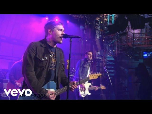 The Gaslight Anthem - American Slang (Live On Letterman)