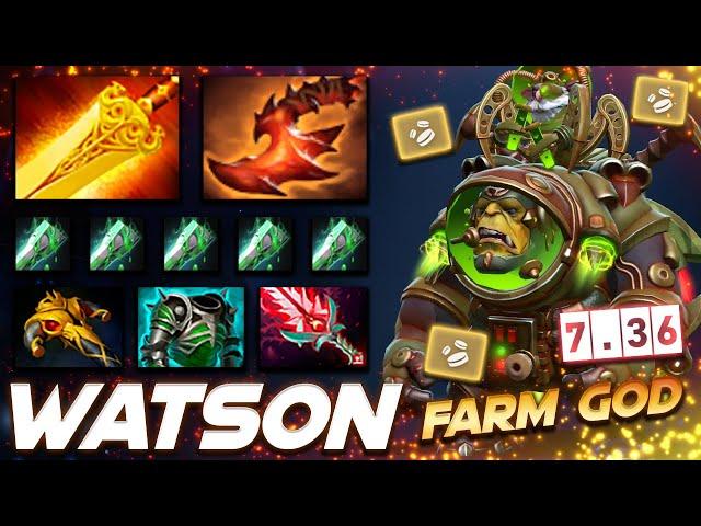 Watson Alchemist Farm God - Dota 2 Pro Gameplay [Watch & Learn]