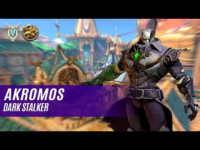 Akromos Androxus PALADINS COMPETITIVE (MASTER) DARK STALKER