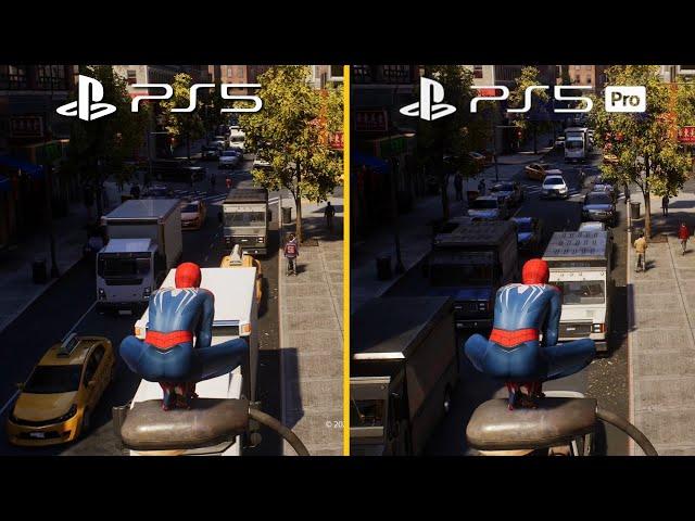 PS5 Pro Vs PS5 Early Graphics Comparison | PSSR 120Hz + Advanced Ray Tracing