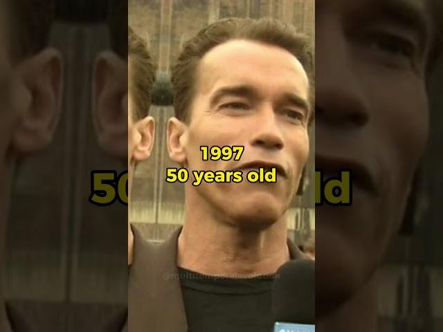 ARNOLD SCHWARZENEGGER DEVOLUTION (2023-1970) #shorts