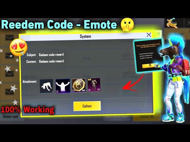 Pubg Mobile Lite Working Redeem Code 100% Real Emote | Pubg lite redeem code | Pubg lite Redeem Code