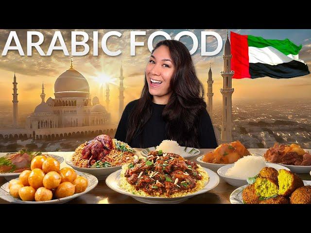 ARABIC FOOD TOUR in Abu Dhabi, UAE!