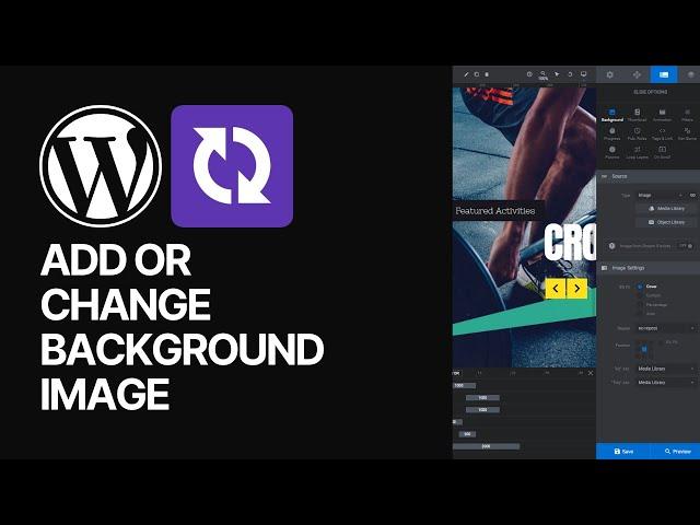 How To Add or Change Background Image in Slider Revolution WordPress Plugin? 