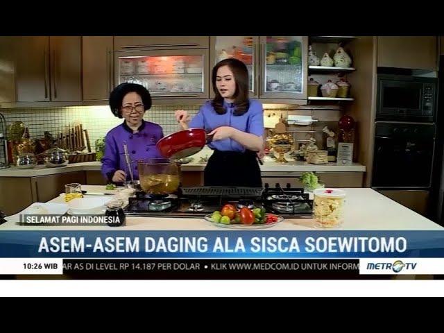 Asem-Asem Daging Sapi Ala Sisca Soewitomo