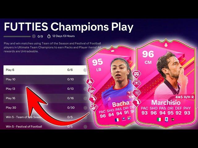 How to Complete FUTTIES Champions Play Objectives  (TOTS & FOF Players EXPLAINED) - EA FC 24