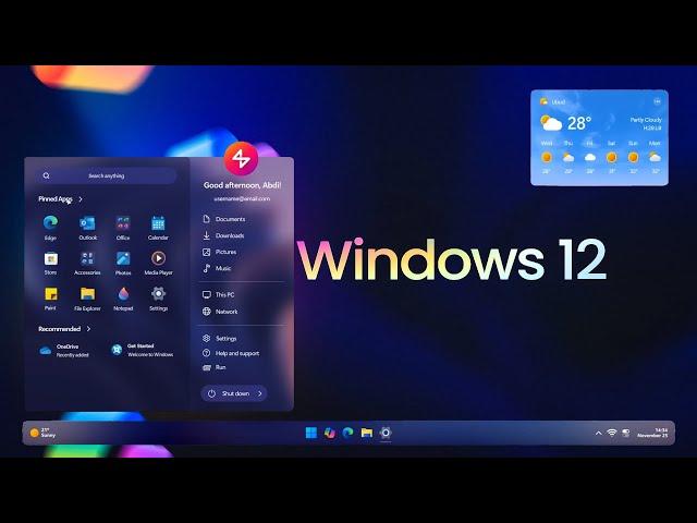 Windows 12 | Introducing | Meet Windows 12 | First Look | Windows 12 - 2025