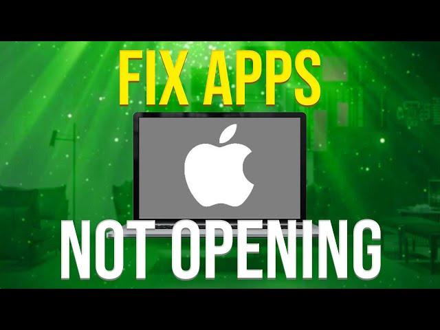 How To Fix Apps Not Opening On Mac (Solved!)