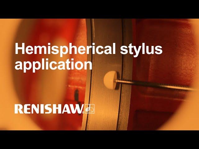 Hemispherical stylus application