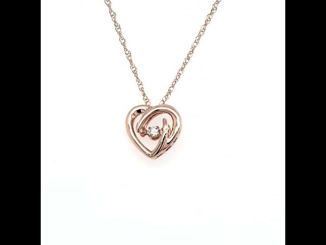 Brilliance in Motion 14K Rose Gold Plated and .925