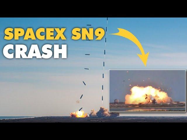 SpaceX Starship SN9 crash - Infomance