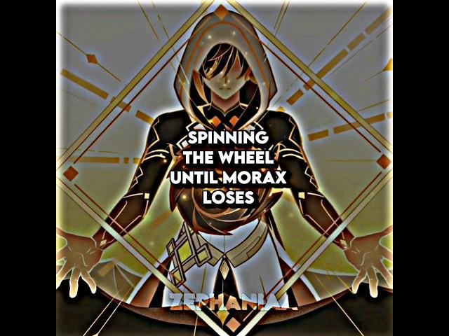 Spinning The Wheel Until Morax Loses || #genshin #genshinimpact