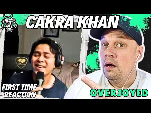 CAKRA KHAN - Overjoyed ( STEVIE WONDER COVER ) [ Reaction ] | UK 