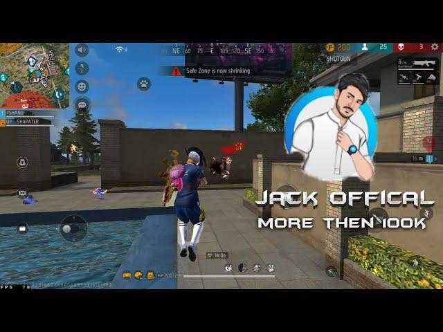 I Killed Jack OFFICAL In Grandmaster Lobby In Harsh Condition | Free Fire Harso FF @jackofficialpk