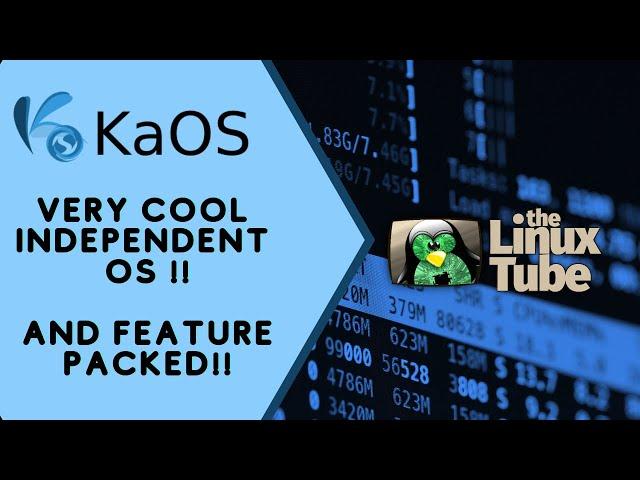 Linux Install of KaOS. Fast Beautiful and Polished.