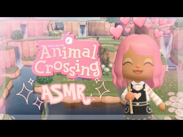 Building a WHIMSICAL Museum Ruins in Animal Crossing | Whispering ASMR