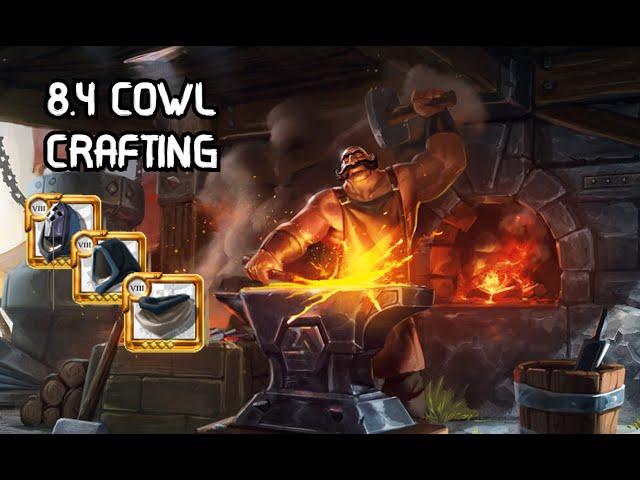 CRAFTING 8.4 COWLS / Albion Online