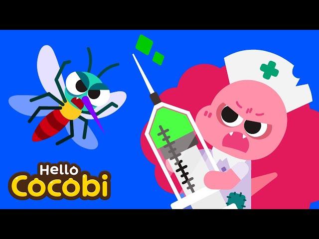 Ouch! Scary Mosquito Song + More Nursery Rhymes for Kids & Babies | Hello Cocobi