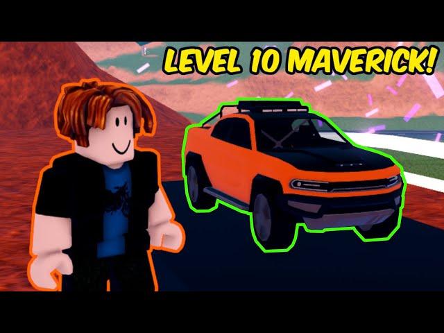 UNLOCKING LEVEL 10 MAVERICK in Roblox Jailbreak!