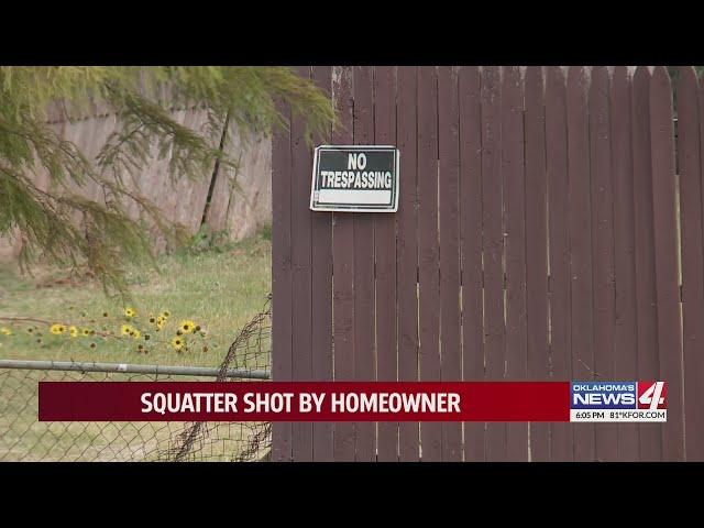 Squatter shot by homeowner