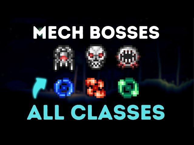 How to Beat Terraria's Mech Bosses for Every Class in Terraria!