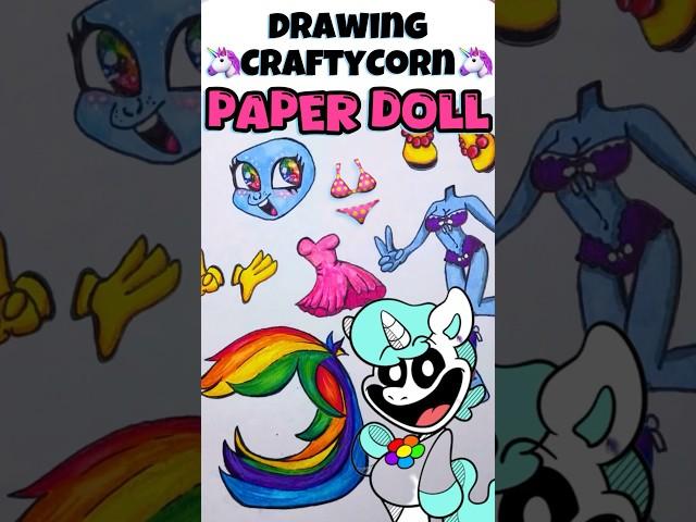 CraftyCorn - SMILING CRITTERS *pApeR dOlL* ARTY PIE#artchallenge #crafts #Japan #anime #handmade