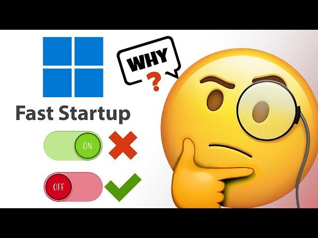 You Should Turn Off "Fast Startup" on Windows 10/11 PC