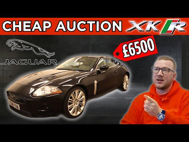 I Bought A Cheap Supercharged Jaguar XKR At A UK Car Auction!