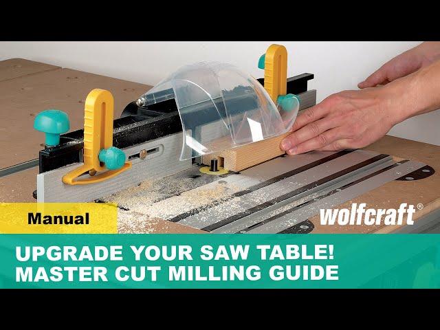 Upgrade Your Saw Table With This Amazing Milling Guide for Master Cut!