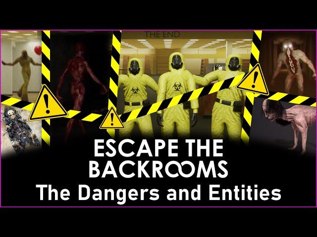 Escape the Backrooms | All Entities and Jump Scares | Major Update 1