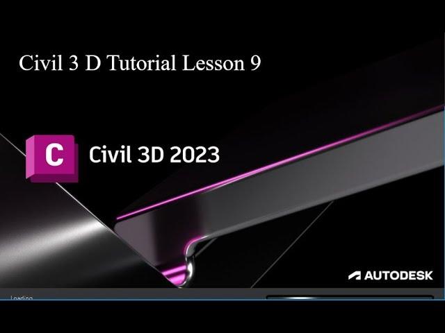 Civil 3 D 2023 Tutorial Lesson  9Create Corridor Surfaces and  Sample Line Groups