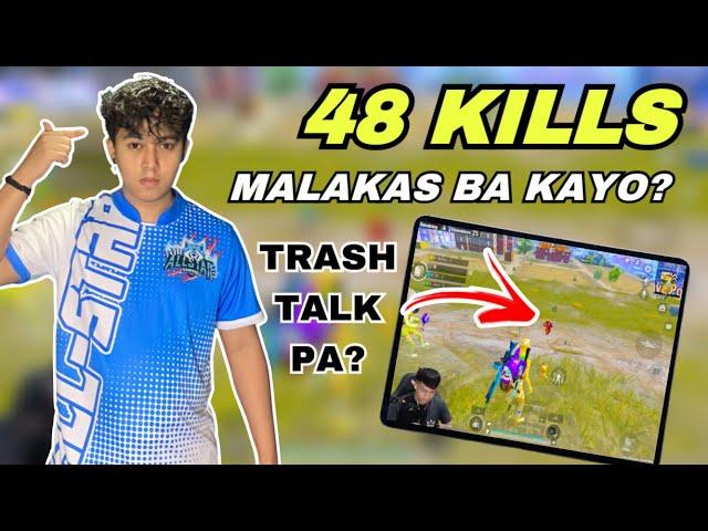 TRASHTALKER NA PINOY WALA NAMAN PALANG TIRA?  | PUBG MOBILE