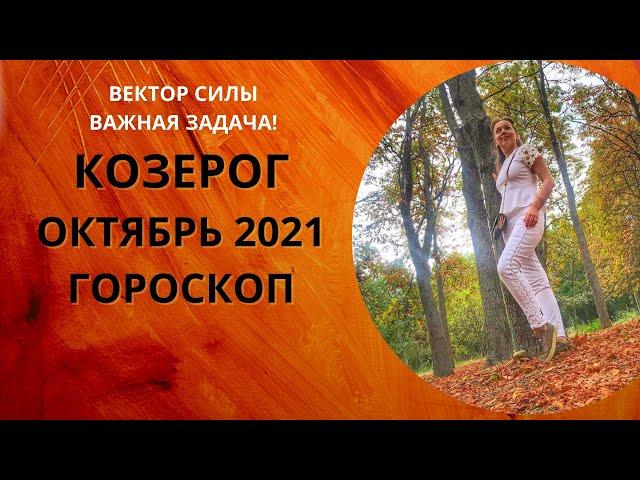 Козерог - гороскоп на октябрь 2021 года, астрологический прогноз. Постановка задачи на 2 года