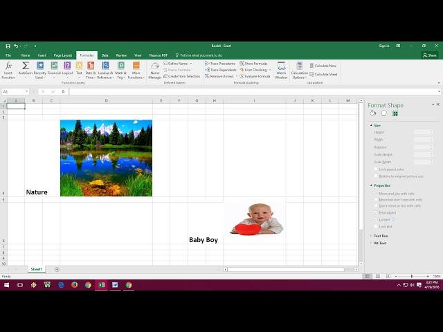 How to Insert Picture & Auto Resize with Excel Cell