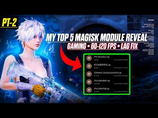 Latest Lag Fix Magisk Modules For Gaming | Top 5 Best Magisk Module for Bgmi/pubg