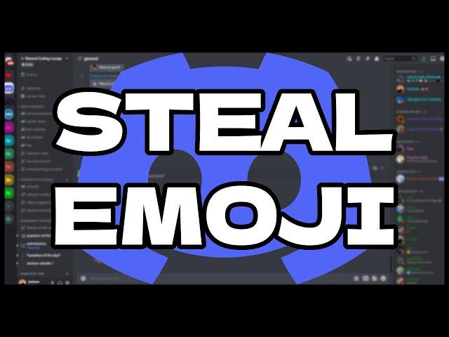 [NEW] - Steal Emoji Command for your Discord bot | Discord.js v14