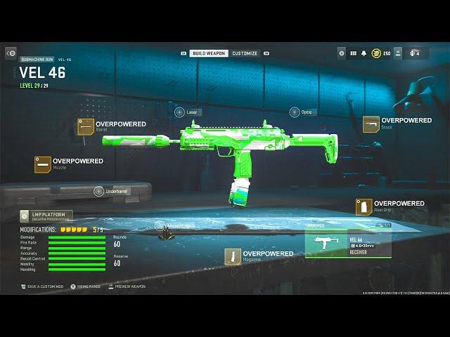 the *NEW* NO RECOIL VEL 46 CLASS is UNSTOPPABLE in MW2! (Best VEL 46 Class Setup) - Modern Warfare 2