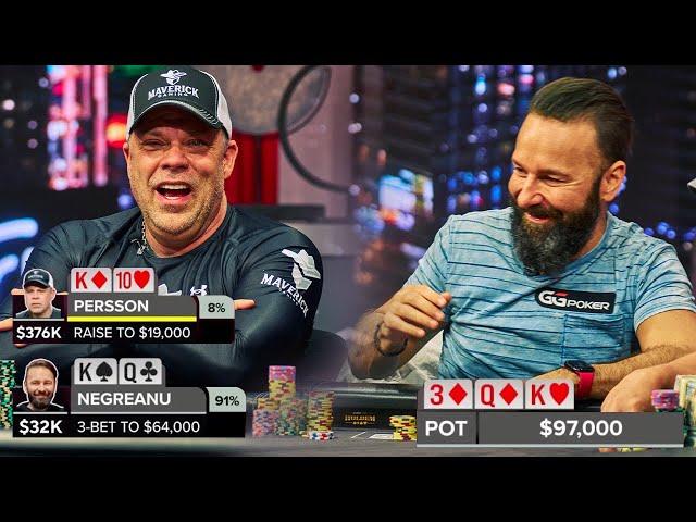 Big Poker Hand: Daniel Negreanu vs Eric Persson on High Stakes Poker