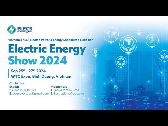 ELECS 2024 - ELECTRIC ENERGY SHOW | TRAILER 01