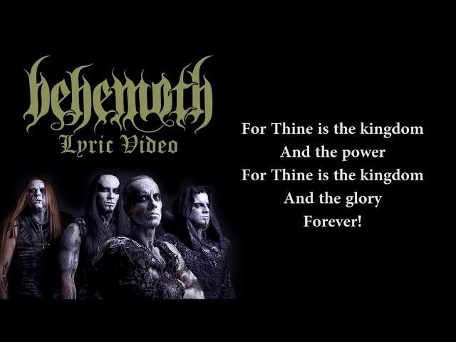 Behemoth - Ora Pro Nobis Lucifer (LYRICS / LYRIC VIDEO)