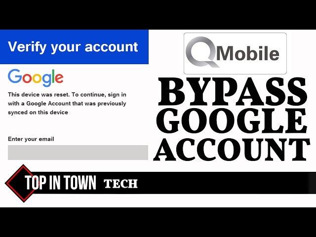 Q Mobile Bypass Google Account Verification Latest | FRP lock 2017