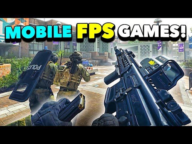 TOP 10 MOBILE FPS GAMES YOU NEED TO PLAY IN 2024...