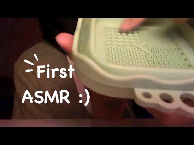 lofi asmr | my first asmr video :) | no talking