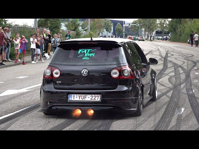 Tuner Cars Leaving Car Meet! Pandem R32, 800HP TopSecret Supra, 1000HP RS6, 800HP 370Z Twin Turbo