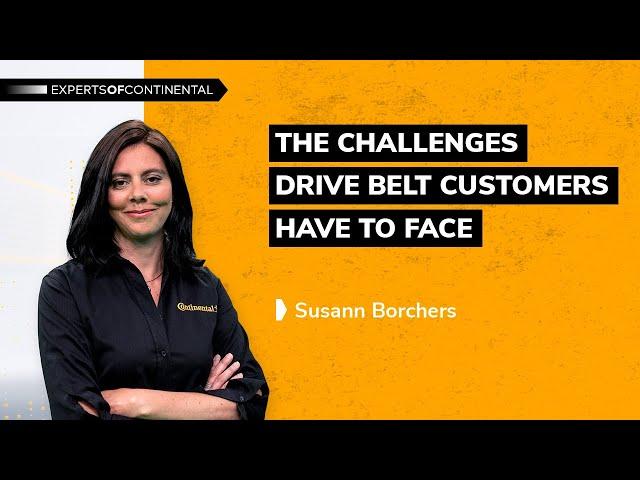 Challenges of Maintaining Drive Belts in Production Line | Continental