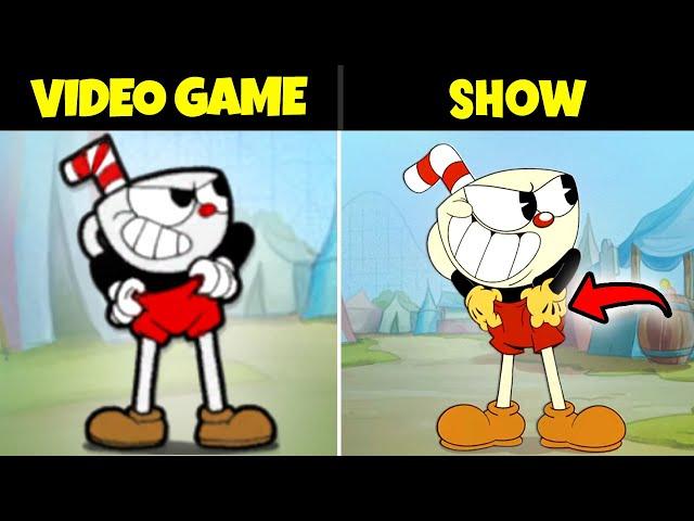 The Cuphead Show Vs. The Game | Season 1 & 2